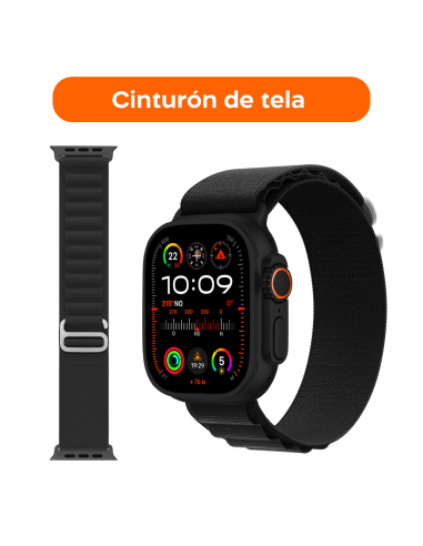Smartwatch Ultra 49mm 4 Correas Llamadas y...
