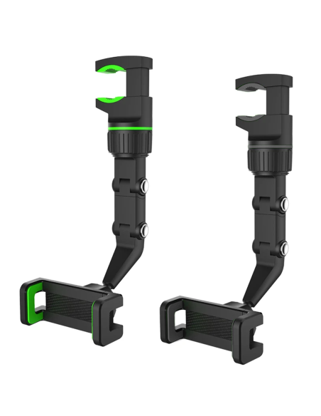 Soporte Smartphone para Auto Espejo Retrovisor Soporte Universal Antideslizante