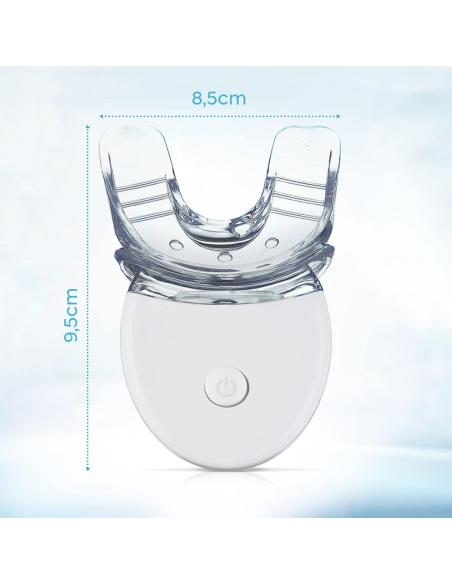 Kit Blanqueador Dental en 20 Minutos con Pluma Blanqueadora y Gel Tecnología LED