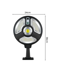 Lámpara solar Farol de Calle 220 LED Panel Solar con... 2