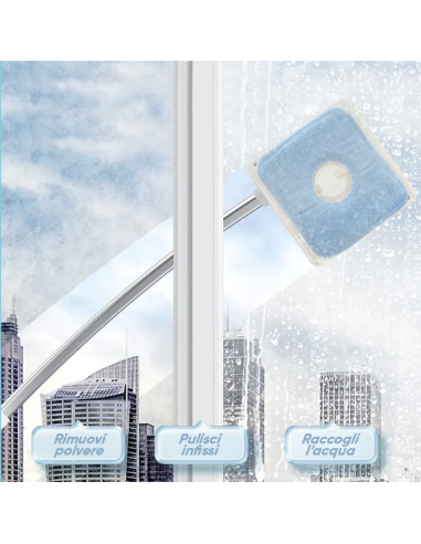 Limpiador Ventanas Telescópico Limpiacristales...