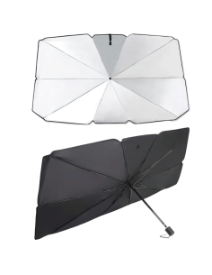 2 PZ Parasol plegable para coche, cubierta Universal para... 2