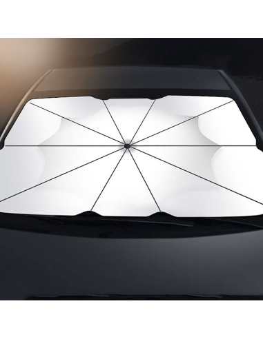 2 PZ Parasol plegable para coche, cubierta...
