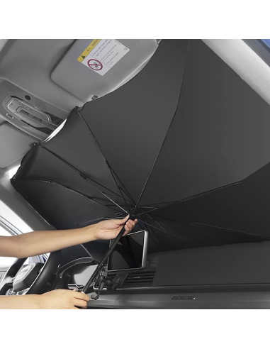 2 PZ Parasol plegable para coche, cubierta...