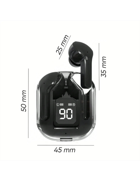 Auriculares Ultrapods Max Auriculares Bluetooth 5.3 Inalámbricos Pantalla LED