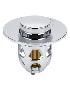 Pack 2 tapónes lavabo universal sistema pop-up, filtro... 2