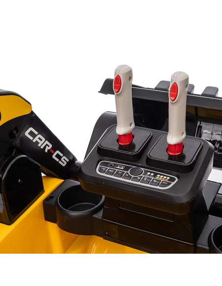 Excavadora Eléctrica para Niños New Holland LT978 con Pala Excavadora 12V