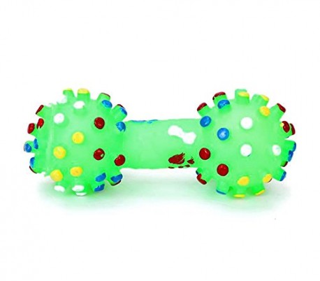  Juguete masticable para perro y gato en forma de HUESO DE COLORES 16 cm 