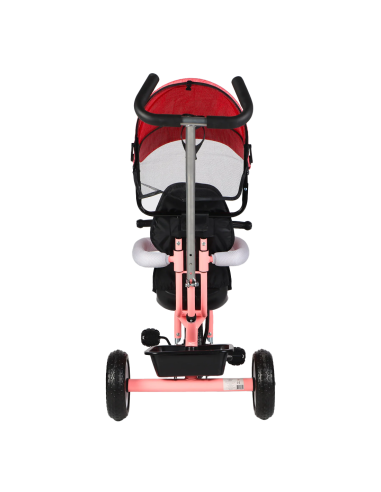 Triciclo FUNNY LT982 Cochecito para Niños Silla...