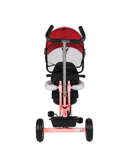 Triciclo FUNNY LT982 Cochecito para Niños Silla de Paseo con Capota Parasolar