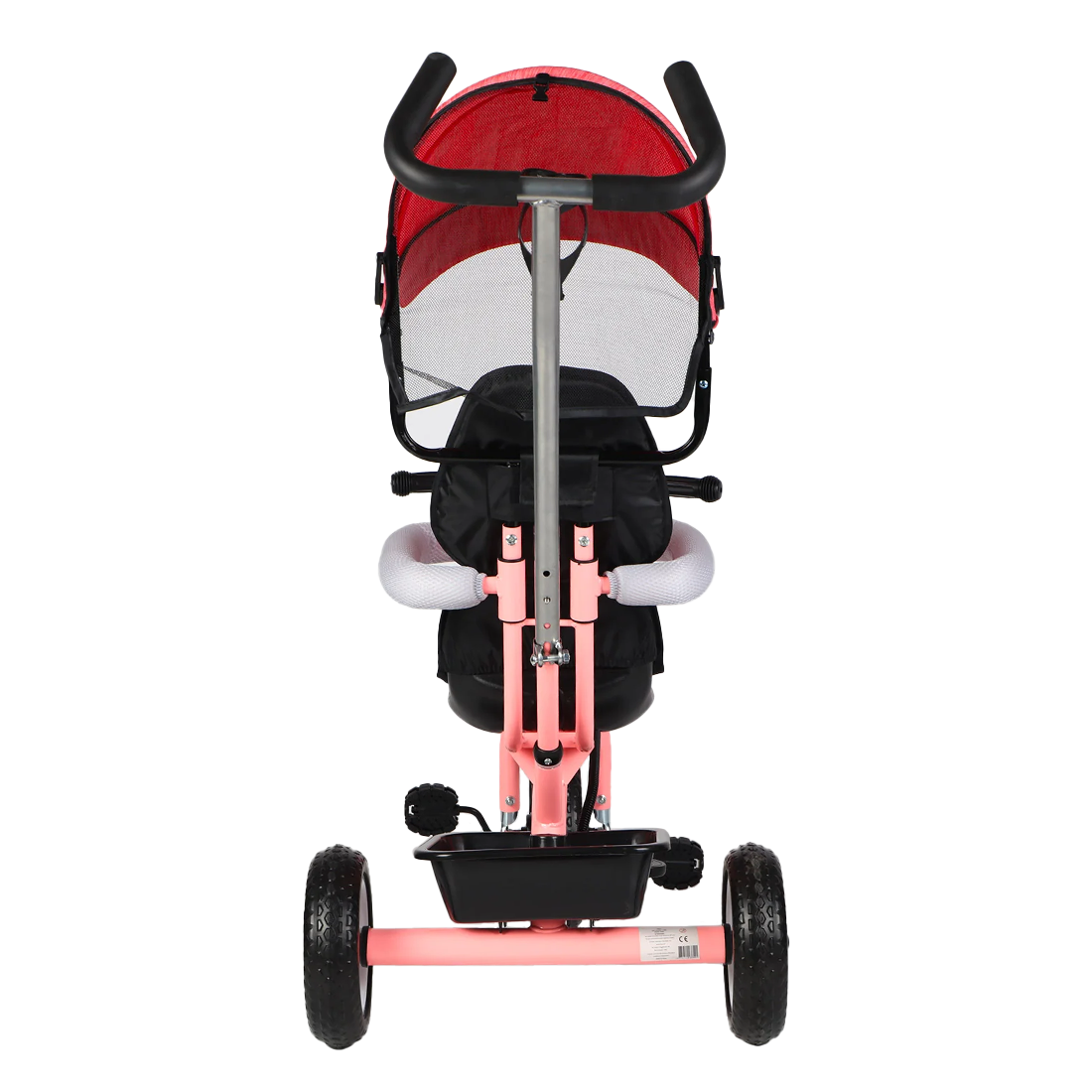 Triciclo FUNNY LT982 Cochecito para Niños Silla de Paseo con Capota Parasolar - Imagen 15 de 22