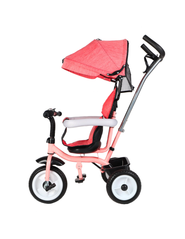 Triciclo FUNNY LT982 Cochecito para Niños Silla...