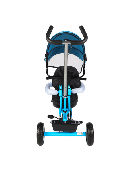 Triciclo FUNNY LT982 Cochecito para Niños Silla de Paseo con Capota Parasolar