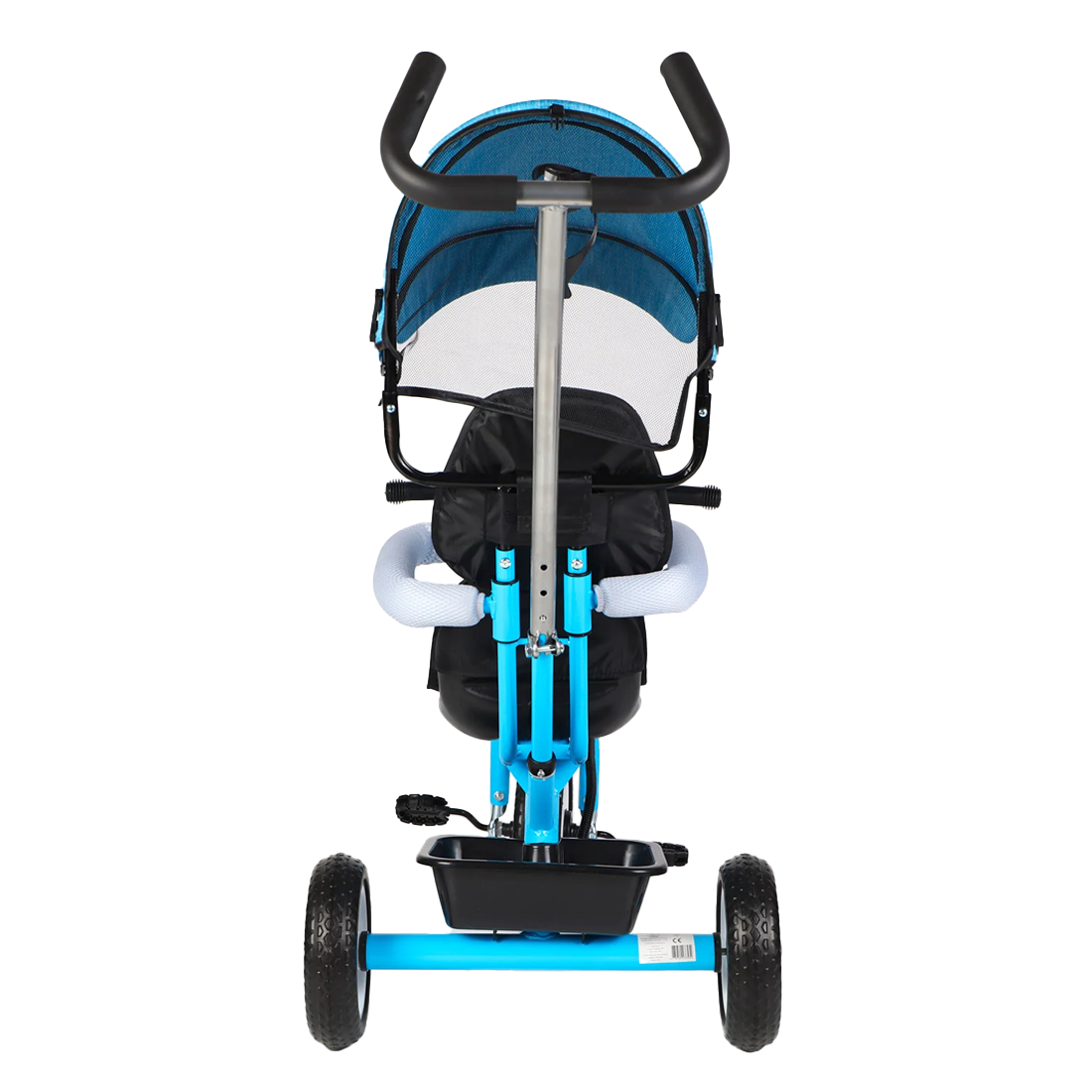 Triciclo FUNNY LT982 Cochecito para Niños Silla de Paseo con Capota Parasolar - Imagen 20 de 22