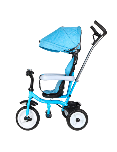 Triciclo FUNNY LT982 Cochecito para Niños Silla...