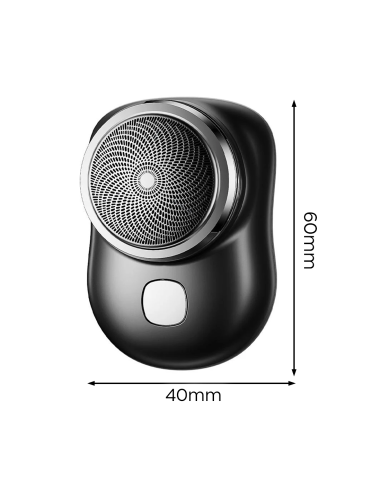 Mini Afeitadora Eléctrica para Hombre, Portátil...