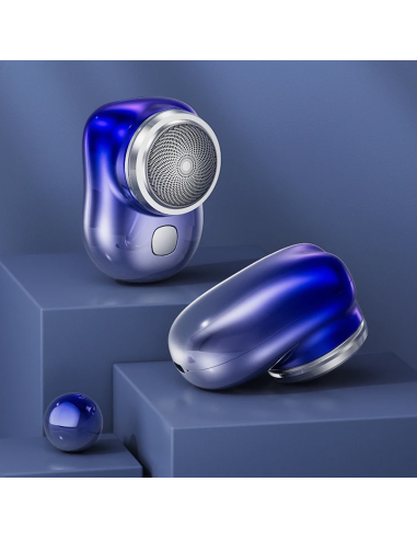 Mini Afeitadora Eléctrica para Hombre, Portátil...