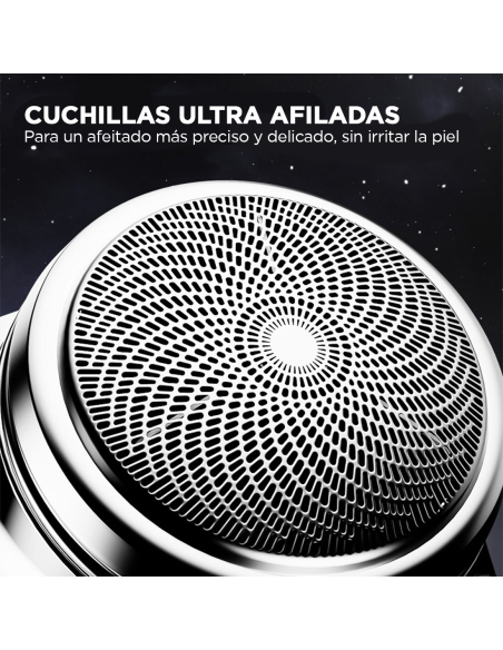 Mini Afeitadora Eléctrica para Hombre, Portátil y Recargable