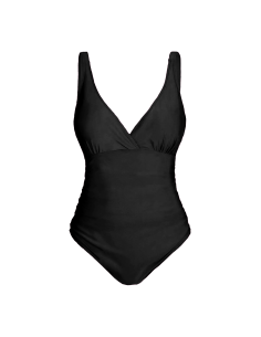 Traje de Baño Entero de Mujer Color Sólido Plus Size... 2