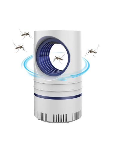Lámpara eléctrica anti mosquitos con luz UV,...
