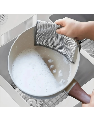 Trapo de Alambre Metálico 10pz Reutilizable...