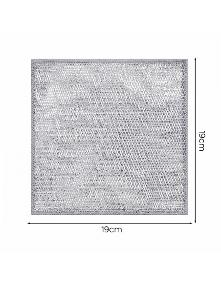 Trapo de Alambre Metálico 10pz Reutilizable para Platos y Limpieza Multiusos