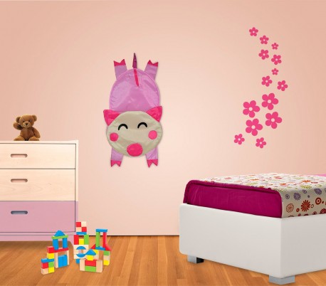 Portapijama en forma de animales para la habitación de los niños.