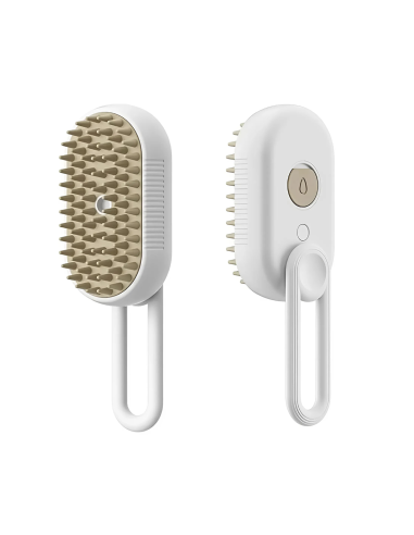 Cepillo Masajeador Eléctrico para Perros y...