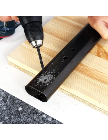 Set de 5 Puntas Helicoidales Universales para Taladro de 4 a 10mm