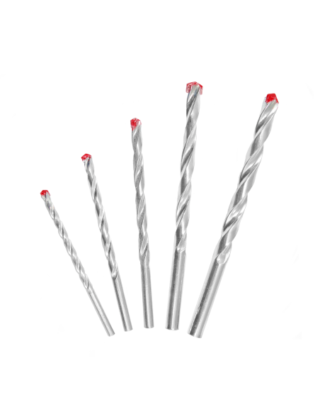 Set de 5 Puntas Helicoidales Universales para Taladro de 4 a 10mm