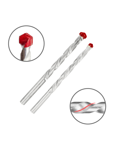 Set de 5 Puntas Helicoidales Universales para...