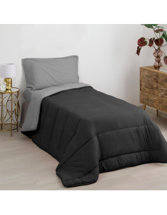 Colcha Individual Doble Faz Acolchada de Invierno 170x260cm Hecha en Italia