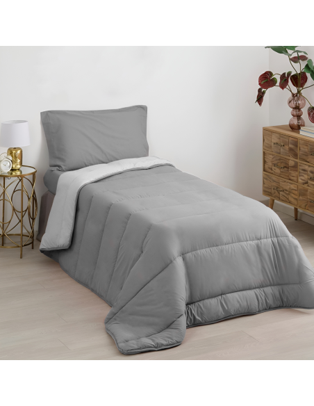 Colcha Individual Doble Faz Acolchada de Invierno 170x260cm Hecha en Italia
