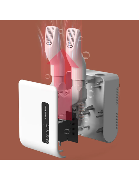 Secador Eléctrico de Pared con Temporizador para Zapatos, Botas y Guantes