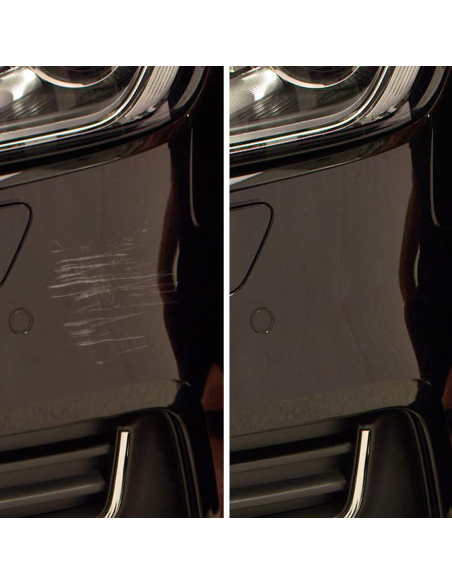 Pasta Abrasiva Eliminador de Rayones Platinum 100ml con Esponja para Auto