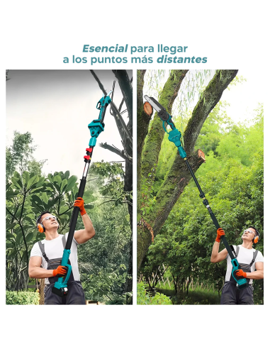 Kit 3en1 Tijeras de Poda Eléctricas Batería 48V...