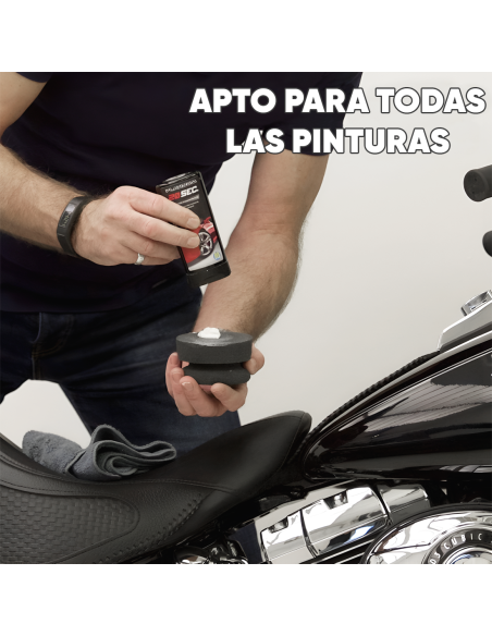 Pasta Abrasiva Eliminador de Rayones Platinum 100ml con Esponja para Auto