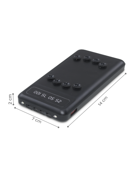 Powerbank de 58000mAh, cargador rápido portátil con 4 cables incluidos USB