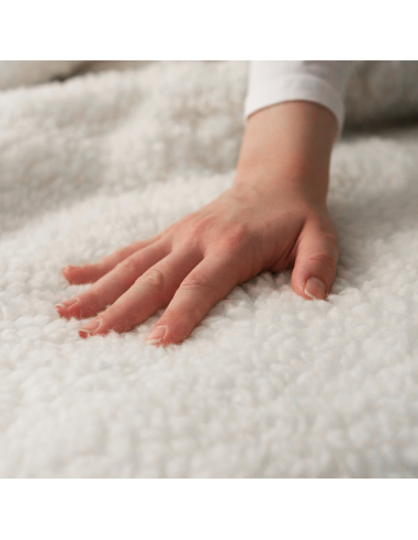 Topper Colchón Individual LOLA Efecto Lana...