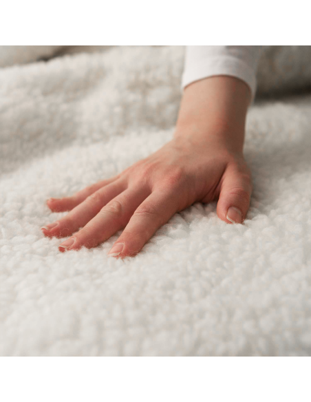 Topper Colchón Matrimonial LOLA Efecto Lana 180x200cm