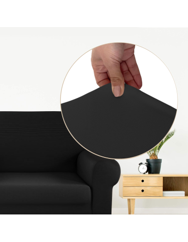 Funda de Sofá de 3 Plazas con Elástico Color...