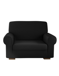 Funda de Sillón de 1 Plaza con Elástico Color Sólido... 2