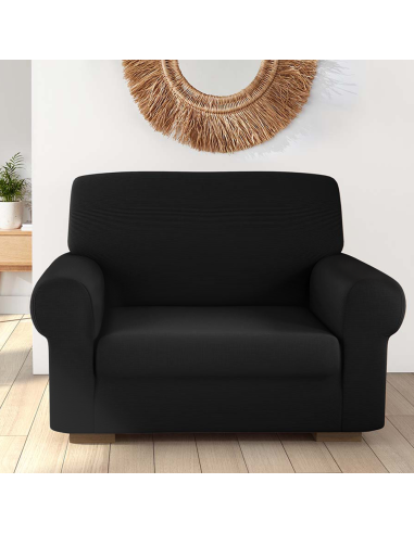Funda de Sillón de 1 Plaza con Elástico Color...