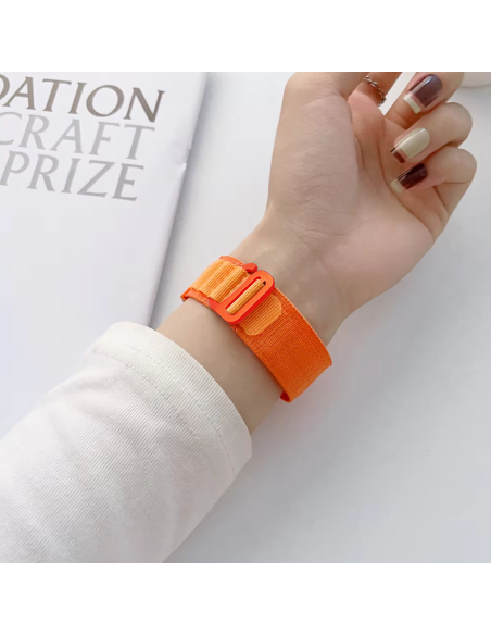 Smartwatch Ultra 49mm, 7 pulseras, notificaciones y llamadas iOS/Android