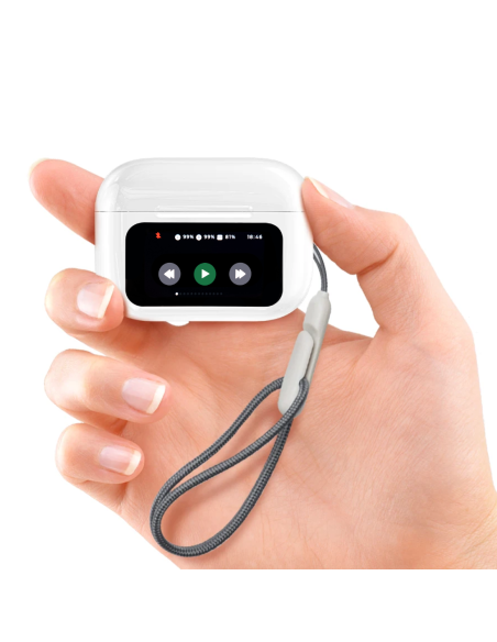 Auriculares A9 Pro, Bluetooth 5.4, inalámbricos, pantalla LED, sonido HI-FI