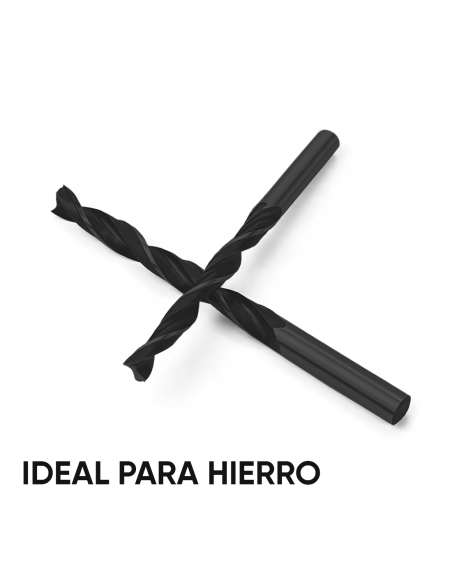 Set de 5 Puntas Helicoidales Universales para Taladro de 4 a 10mm