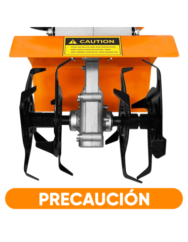 Motoazada a Gasolina 52cc - Fresadora de Jardín...