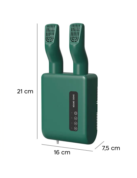Secador Eléctrico de Pared con Temporizador para Zapatos, Botas y Guantes