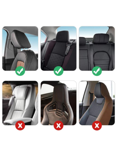 Cojín para Auto de Viaje con Reposacabezas...