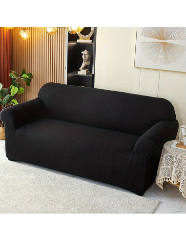 Funda de Sofá de 4 Plazas con Elástico Color...